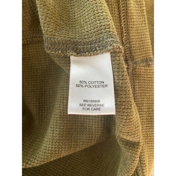 Ultimate Terrain Mens Size 3XL Green Thermal Long Sleeve Shirt - Picture 10 of 12